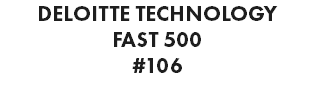 DELOITTE TECHNOLOGY FAST 500 #106